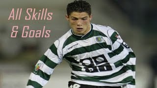 Cristiano Ronaldo Sporting Lisbon Skills and Goals