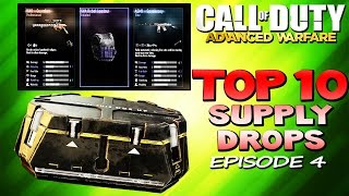 "BEST SUPPLY DROPS" in ADVANCED WARFARE Ep.3 (Top 10 - Top Ten) Call of Duty AW | Chaos