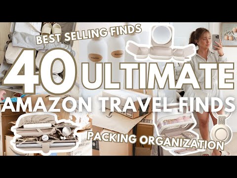 40 *ÚLTIMAS* CONSECUENCIAS PARA VIAJAR EN AMAZON: organización de la maleta + artículos imprescindibles para viajar en Amazon + empaque conmigo