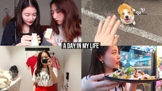 A Day in My Life | Trying the Inkigayo Sandwich, Shopping Spree, LA-Style Tacos, Fashion Haul