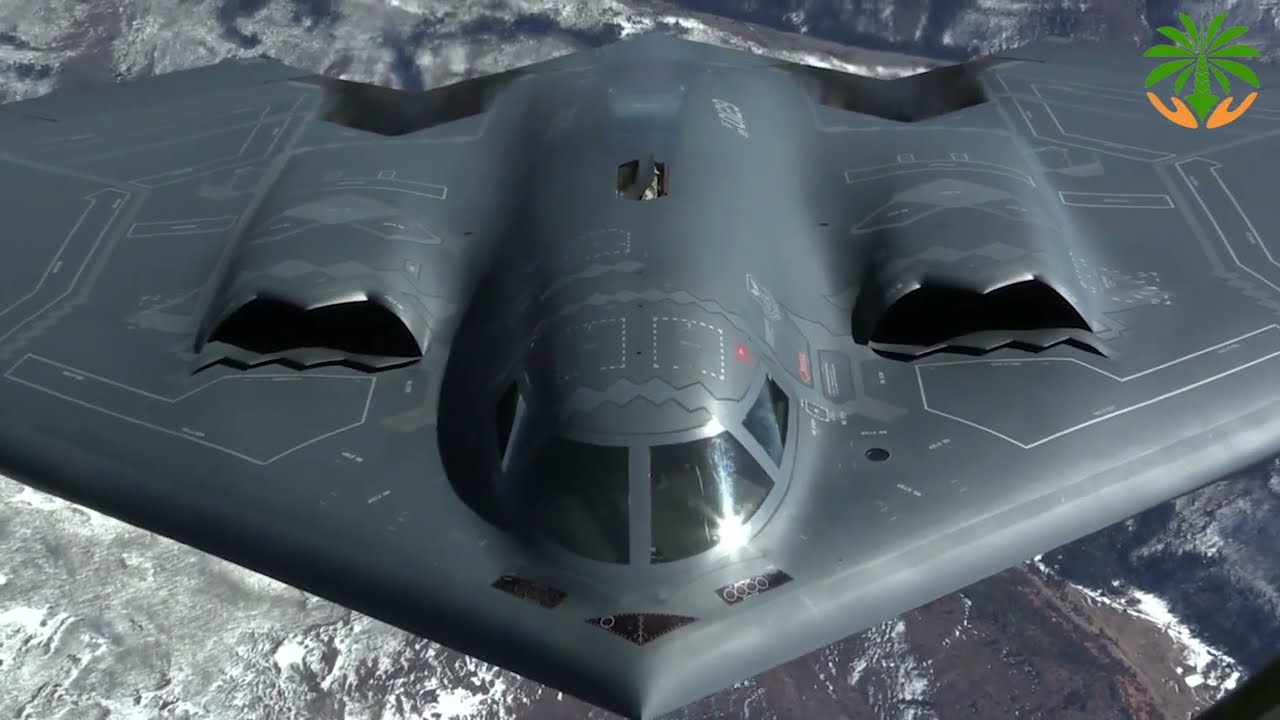 Pesawat B-2 Spirit Amerika Serikat Dikabarkan Mendarat - YouTube