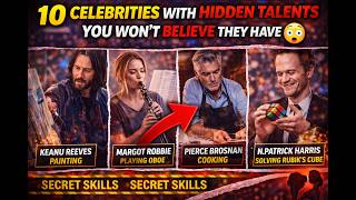 10 Celebrities With Hidden Talents You Won’t Believe They Have