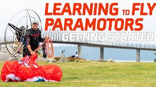 Learning How to FLY a Paramotor! | Ep.1 Ground Handling