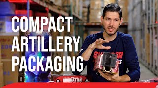 New Compact Artillery Shell Packaging at Superior Fireworks