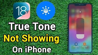 iOS 18 True Tune Option Missing| iPhone True Tone Option Not Showing