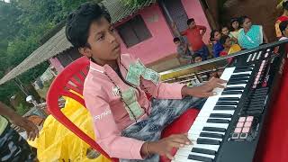 Rai garh Ganesh puja Bisarjan maa Santosi melody semla keyboard master Dayasagar Meher 8018801813