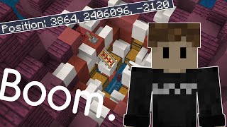 This TNT Cannon Shoots Players 2.5 Million Blocks in Survival...