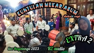 KUNTULAN MEKAR ARUM SET 2 Live Boyolangu 2023//sinden Gandrung Yunita//R2 audio