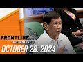 FRONTLINE PILIPINAS LIVESTREAM | October 28, 2024