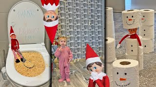 FUN AND EASY ELF ON THE SHELF IDEAS FOR PARENTS 2024