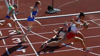 European Youth Olympic Festival Athletics 100 m Hurdles Girls U18 Final Maribor 2023