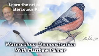 Paint Along With Matthew. Painting Birds In Watercolour