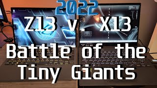 ROG FLOW X13 2022 vs Z13 2022 - Battle of the Tiny Giants!