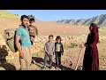 Ali and Abu Dhar's trip to Siddiqa's hut and her two children