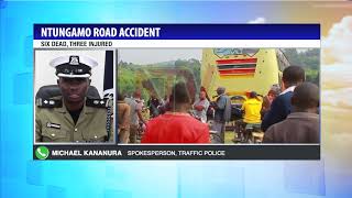 Six dead, three injured in Ntungamo-Rukungiri road crash