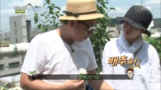 [Kbs world] 인간의 조건 - 윤종신, 수준이 다른 옥상 텃밭에 매료.. 연신 감탄!.20150829