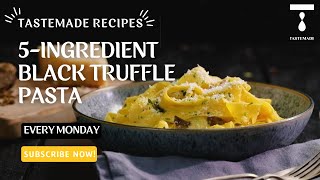 5 Ingredient Black Truffle Pasta