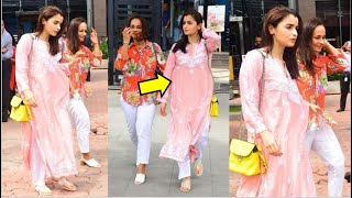 Pregnant Alia Bhatt flaunting her Cute Baby Bump at Hospital for Check Up with her Mom Soni Razdan