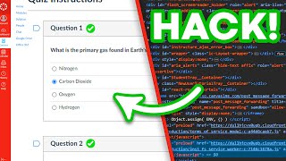 How to HACK any Canvas Test (WORKING 2026!)