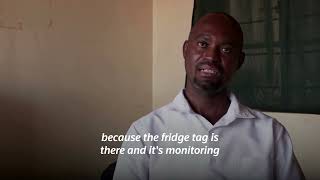 Mobile fridges keep vaccines cool in Kenya
