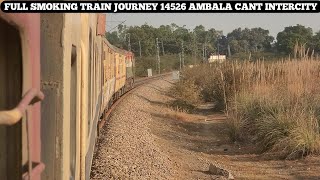 Full Smoking Alco Train Journey 14526 Ambala Cant Intercity * Malout To Bathinda