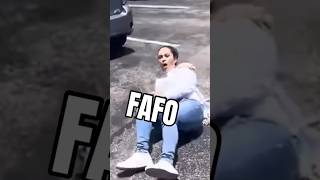 Woman Threatens Man \u0026 Instantly Regrets It😳 #shortvideo #shorts