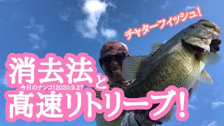 【今日のナンコ！2020.9.27】消去法と高速リトリーブ！【琵琶湖バス釣り】