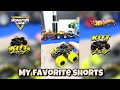 My FAVORITE Monster Truck Unboxing #shorts Compilation!  Hot Wheels, Monster Jam, & Greenlight!