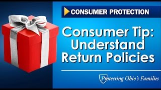 Consumer Tip: Understand Return Policies