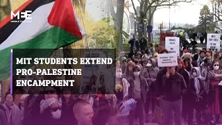 MIT students extend pro-Palestine encampment after failed negotiations over drone programme
