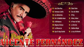 VICENTE FERNANDEZ MEJORES CANCIONES - VICENTE FERNANDEZ 40 GRANDES ÉXITOS MIX