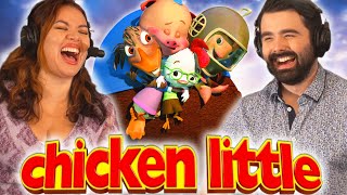 CHICKEN LITTLE SHOCKED US!! Chicken Little Movie Reaction FIRST TIME WATCHING!