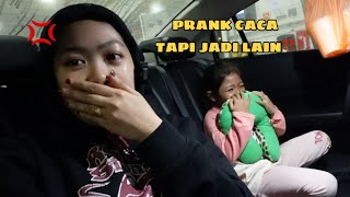 NIAT NAK PRANK CACA TAPI BENDA LAIN PULAK YANG JADI ⁉️PAKSU MUNTAH 😨