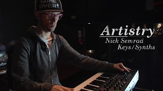 Nick Semrad demonstrates use of filter cutoff and aftertouch