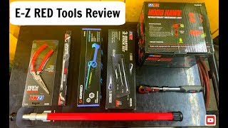 E-Z RED Tools Review , EZRED Tools , Ratchets, Lights , Pliers