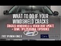 How To Get Your Windshield Replaced! Cracked Windshield & Vision Roof Update With My Hyundai Ioniq 5