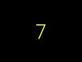  7 Second Countdown Timer With [Beep Sound Effect]