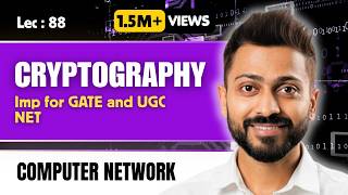Lec-88: Cryptography in computer network in Hindi | Cryptography in Information Security