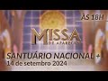 Missa | Santuário Nacional de Aparecida 18h 14/09/2024