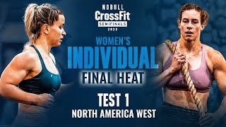 Individual Women's Test 1 — 2023 North America West Semifinal
