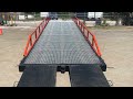 tbc ramps.com model lo24s 86gal g37 product description forklift dock ramp yard ramp