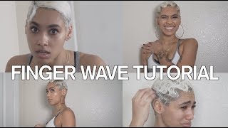 Finger Wave Tutorial - Fail/win !? 😅😍
