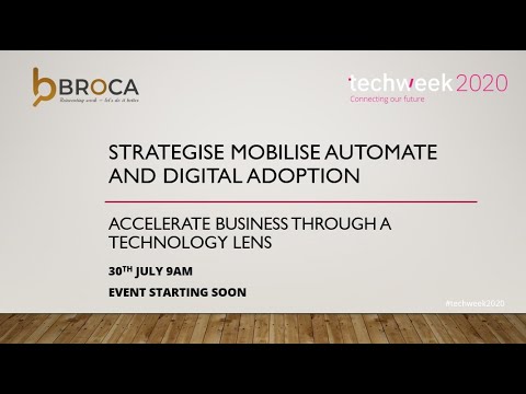 Digital Adoption Techweek2020