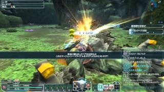 [PSO2]ダブセでぼっち速ボスツアー40 森林ロックベア(H)