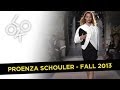 Proenza Schouler Fall 2013: Fashion Flashback