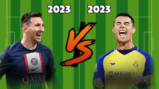 2023 Messi 🆚 2023 Ronaldo💪