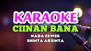 CIINAN BANA - SHINTA ARSINTA KARAOKE