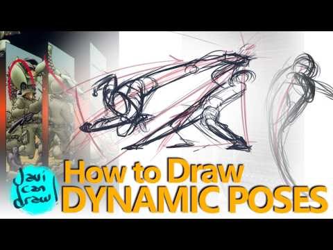 Javi Can Draw How To Draw Dynamic Poses A Process Tutorial Javi Can Draw How To Draw Dynamic Poses A Process Tutorial