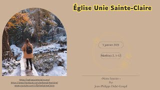 Notre histoire - prédication du 5 janvier 2025 #predication #evangile #noël #jésus #sermon #bible