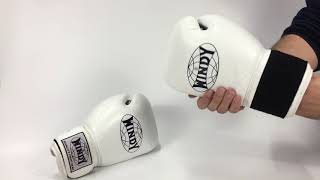 Windy Boxing Gloves Special white grey